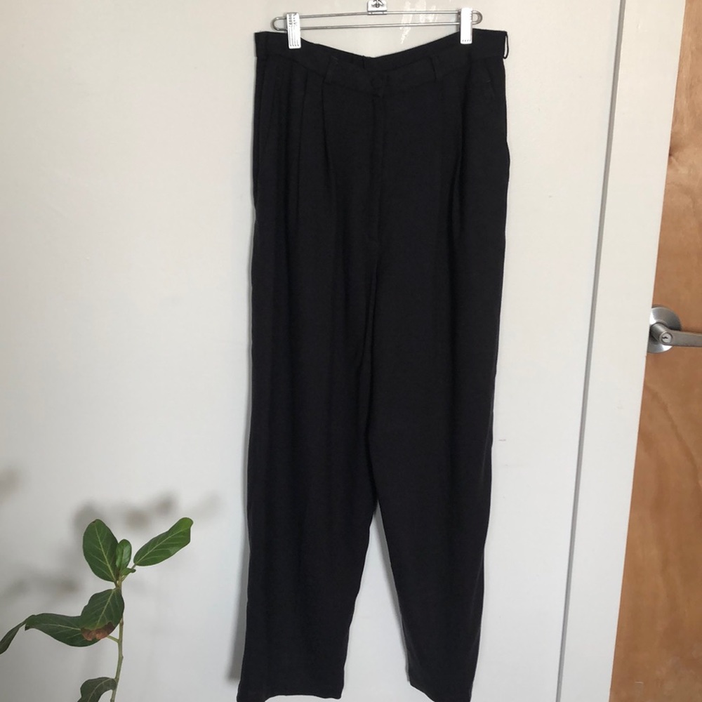 Brown Vintage Eileen Fisher Dress Suit Pant
